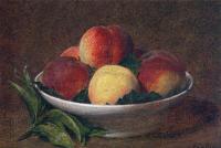 Fantin-Latour, Henri - Peaches in a Bowl